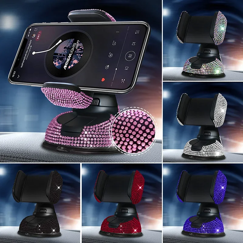 Rhinestone Phone Holder