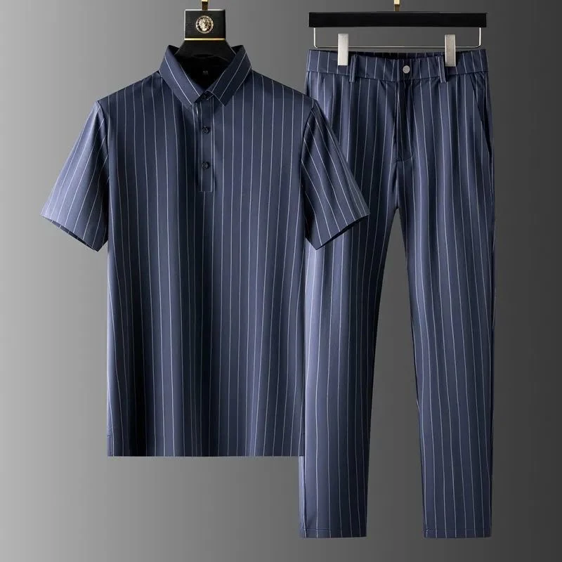 Belluno Pinstripe Suit Set